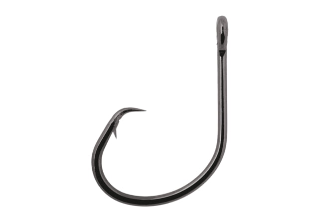 Owner Hooks Reef And Rig Hook Black Chrome Size 6/0 7 Pack