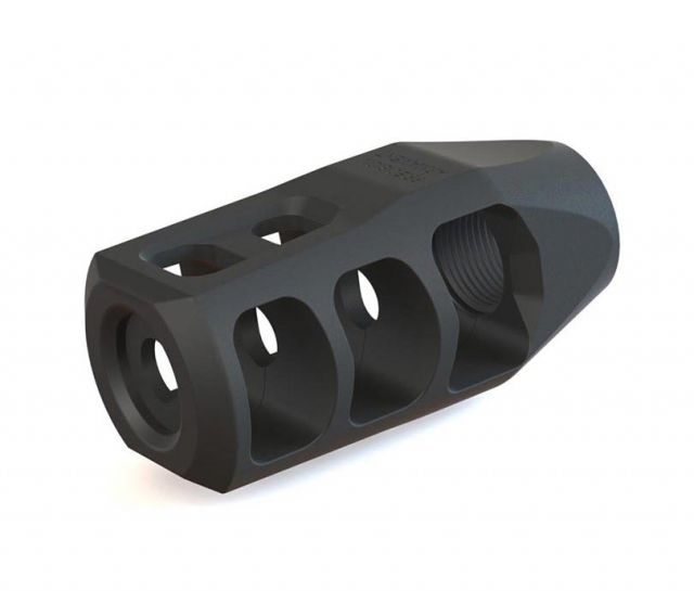 USED Precision Armament M11 Severe-Duty Muzzle Brake 7.62mm/.308Cal DLC Black  EDEMO4 Used Condition Like New - Precision Armament