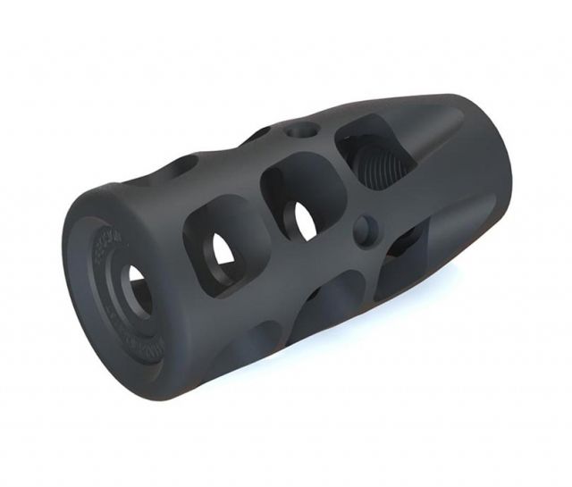 Precision Armament M41 Severe-Duty Muzzle Brake 8.6mm/.338Cal Matte Black - Precision Armament