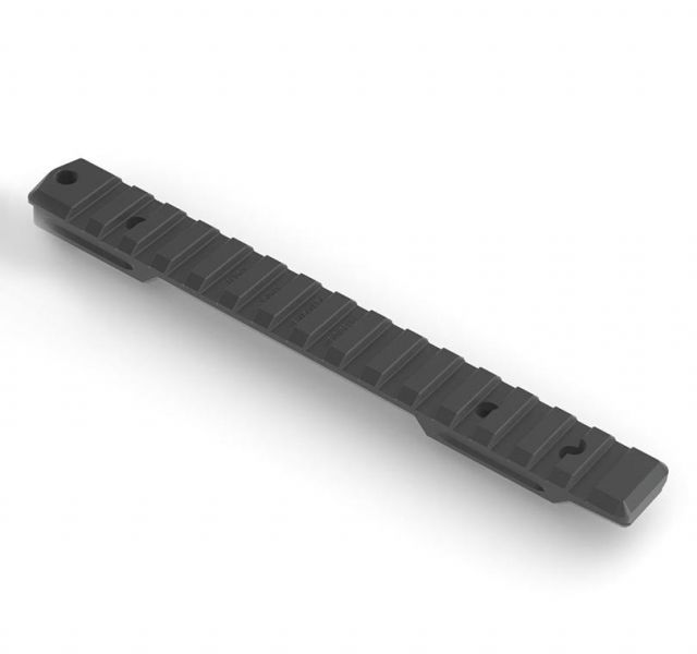 Precision Armament Savage-10 Short Action Tennalum 7068 20-MOA Factory Scope Rail Matte Black - Precision Armament