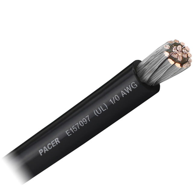 Pacer Group Pacer Group Black 1/0 AWG Battery Cable - Sold By The Foot One Size - $9.49 at Optics Planet