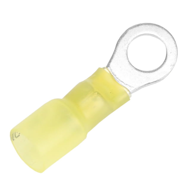 Pacer Group Pacer Group 12-10 AWG Heat Shrink Ring Terminal - 1/4in Stud Size - 25 Pack One Size - $31.99 at Optics Planet