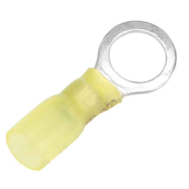 Pacer Group Pacer Group 12-10 AWG Heat Shrink Ring Terminal - 3/8in Stud Size - 25 Pack One Size - $31.99 at Optics Planet