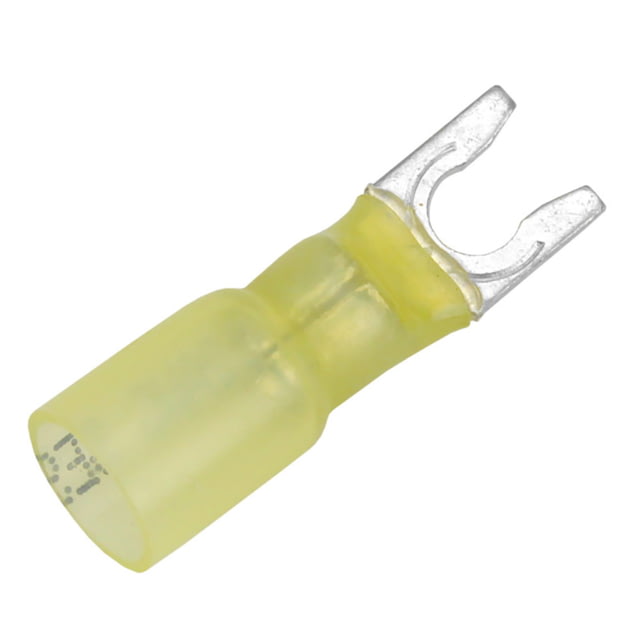 Pacer Group Pacer Group 12-10 AWG Heat Shrink Spade Terminal - #10 Stud Size - 25 Pack One Size - $35.99 at Optics Planet