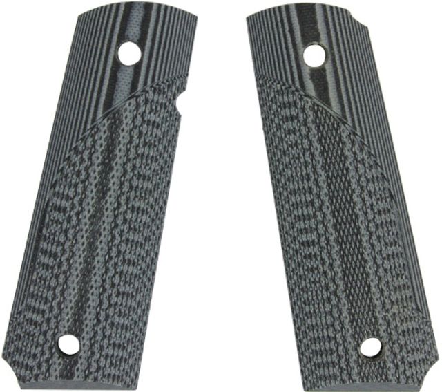 Pachmayr Pachmayr 1911 Gray/Black Fine Pistol Grip - $38.49 at Optics Planet