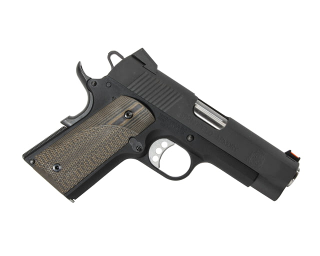 Pachmayr 1911 Officer G10 Firearm Grip Fine Green / Black - Pachmayr