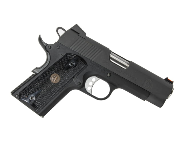 Pachmayr 1911 Officer Laminate Firearm Grip Charcoal Double Diamond - Pachmayr