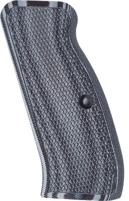 Pachmayr CZ 75 Gray/Black Fine Pistol Grip - Pachmayr