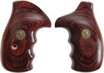 Pachmayr SW K/L Frame Rosewood Smooth Pistol Grip - Pachmayr