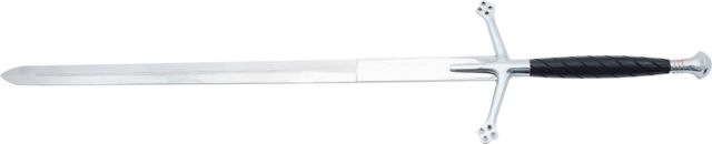 Pakistan Claymore Unsharpened Sword Black 55in. PA1042BK - Pakistan