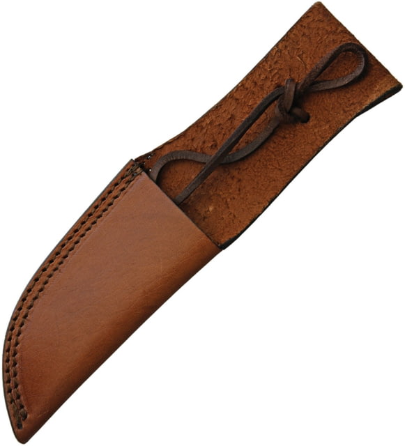 Pakistan Fixed Blade Sheath Fits 8in Overall Fixed Blade Brown Leather Construction - Pakistan