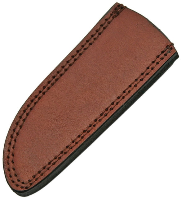 Pakistan Leather Sheath Drop Point Measures 6 3/4in X 2 3/4in Fits 8in To 9in Drop Point Hunting Knife Brown Leather Construction - Pakistan