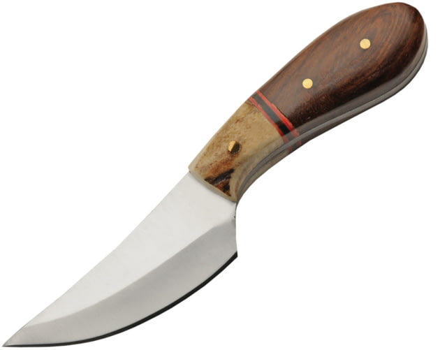 Pakistan Little Doe Hunter 2.25 in Fixed Blade Knife Bone and wood
