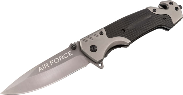 Paladin 3-in-1 Multifunctional Folding Knife - Air Force 3.5in Stainless Steel Drop Point
