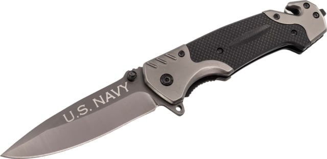 Paladin 3-in-1 Multifunctional Folding Knife - Navy 3.5in Stainless Steel Drop Point
