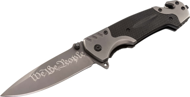 Paladin 3-in-1 Multifunctional Folding Knife - WTP 3.5in Stainless Steel Drop Point