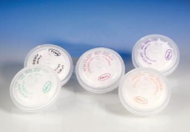 Pall Acrodisc Non-Sterile PSF Syringe Filters with GxF/Supor PES Membrane 25mm Case of 200 1um/0.2um