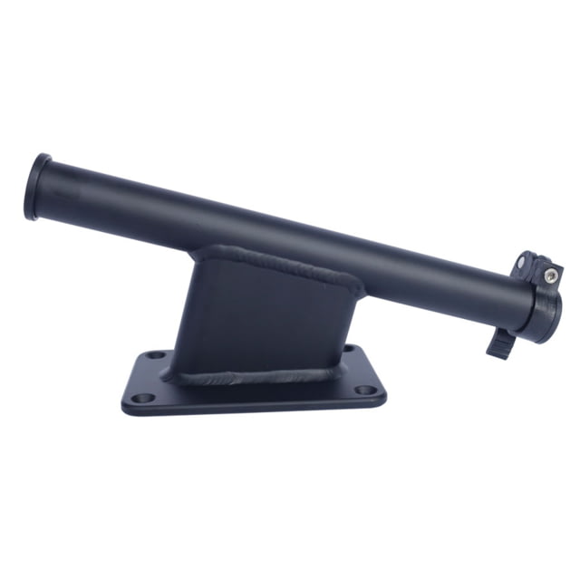 Panther Transom Mount Brackets - 5" Setback Black