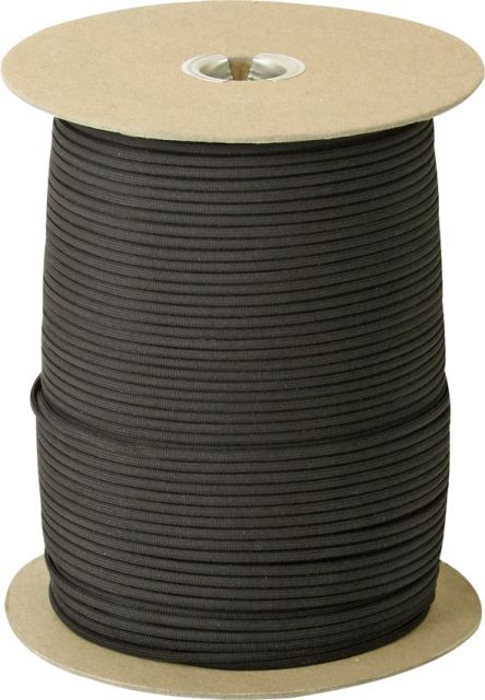 Marbles Parachute Cord Black 1000 feet RG101S