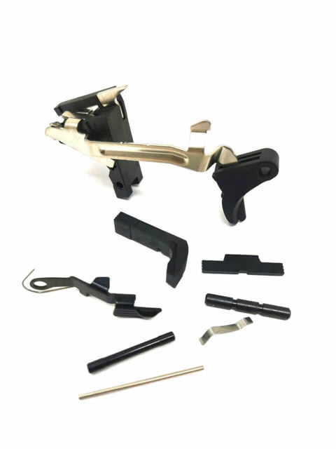 Patmos Arms Glock Compatible Lower Parts Kit Black Single Stack - Patmos Arms