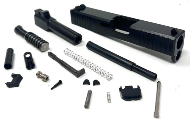 Patmos Arms Judah Glock G26 Slide Complete Black Sub Compact Size