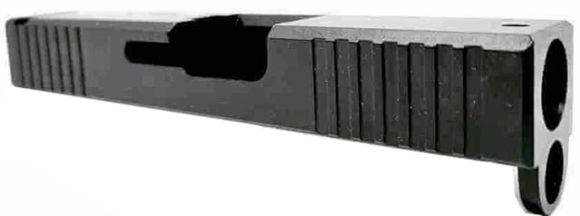 DEMO Patmos Arms Judah Glock G43 Slide No Barrel Black Single Stack PAJ43-NB - Patmos Arms