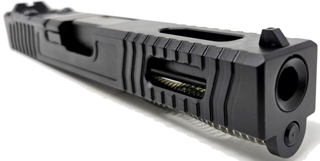 Patmos Arms Revelation Glock G17 Complete Slide Assembly Black Full Size - Patmos Arms