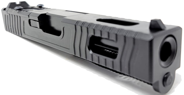 Patmos Arms Revelation Glock G19 Slide Assembly Complete Black Compact Size - Patmos Arms