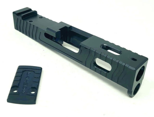 Patmos Arms Revelation Glock G43 Slide No Barrel Black Single Stack - Patmos Arms