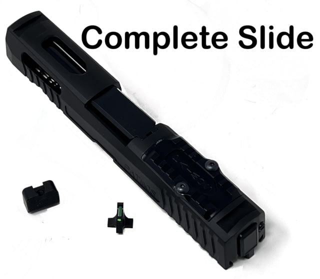 Patmos Arms Revelation Sig Sauer P320 Slide Complete Black Compact Size - Patmos Arms