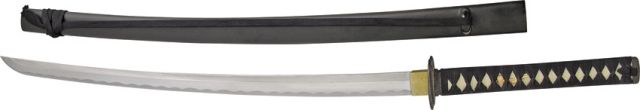 Paul Chen Musashi Elite Katana 1065 high carbon steel blade Genuine rayskin handle - Paul Chen