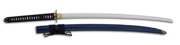 Paul Chen Orchid Katana K120C powder steel blade white rayskin handle - Paul Chen