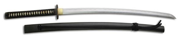 Paul Chen Practical Plus XL forged high carbon steel blade Black textured finish scabbar - Paul Chen