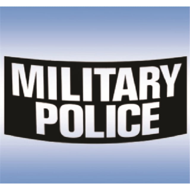 Paulson Manufacturing Shld Id Labelmilitary Police - Paulson Manufacturing