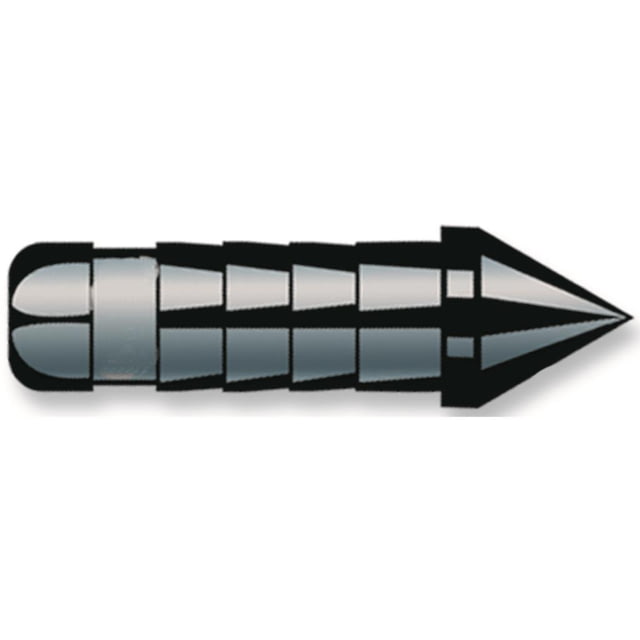 PDP Glue In Target Points  Silver Pack of 12