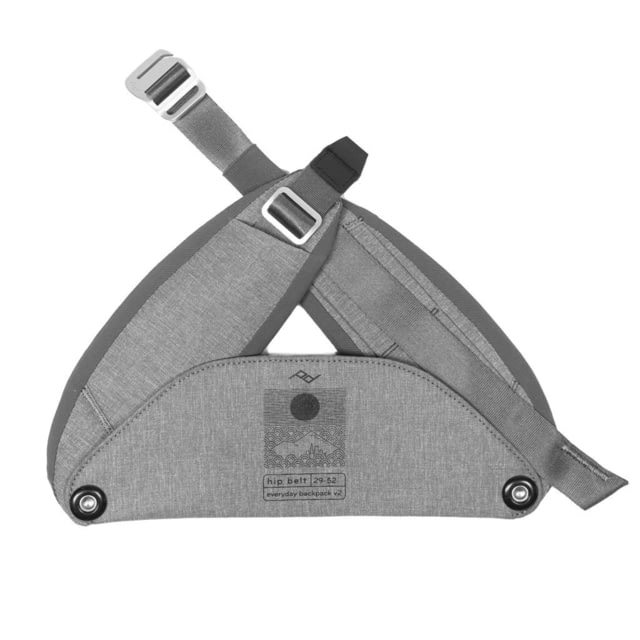 Peak Design Everyday Hip Belt v2 Ash 29-52 in - Peak Design