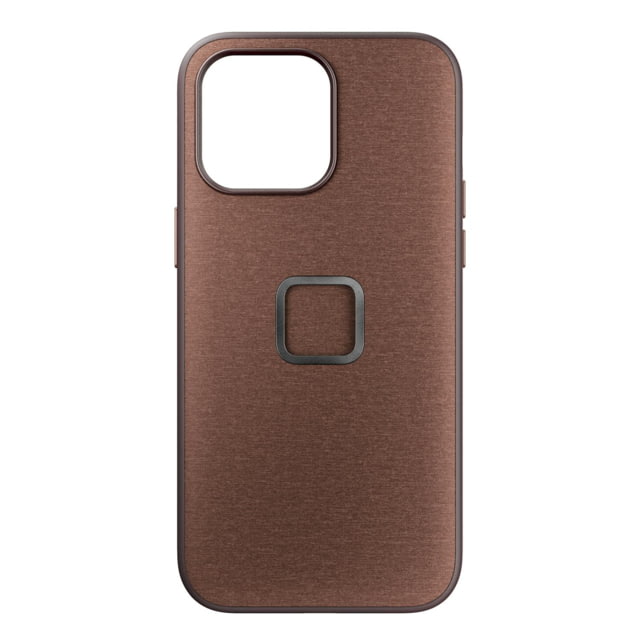 Peak Design Mobile Everyday Fabric Case iPhone 15 Pro Max v2 Redwood - Peak Design