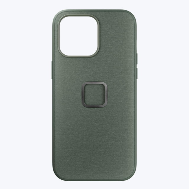 Peak Design Mobile Everyday Fabric Case iPhone 15 Pro Max v2 Sage - Peak Design