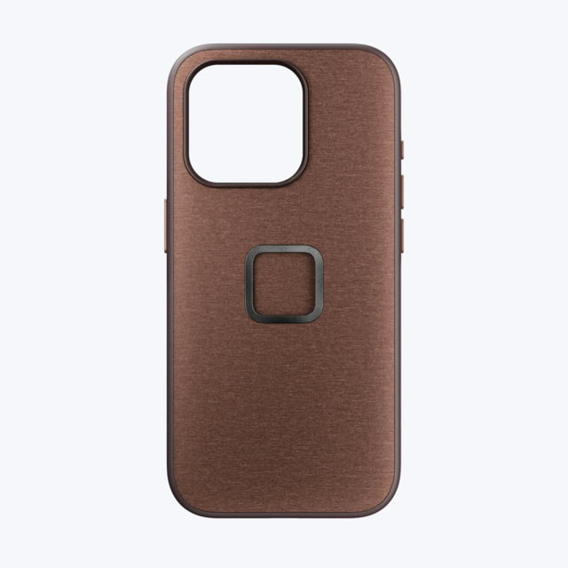 Peak Design Mobile Everyday Fabric Case iPhone 15 Pro v2 Redwood - Peak Design