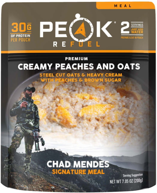 Peak Refuel Creamy Peaches w/Oats