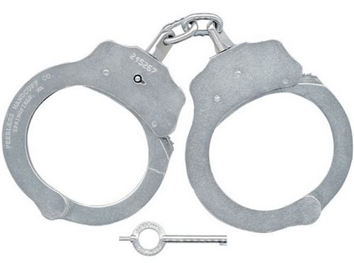 Peerless Handcuff 700bn Chain Link-nickel 10pk