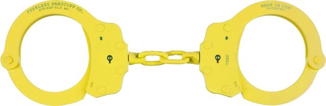Peerless Handcuff 750 - Chain Cuff - Yellow - Peerless Handcuff