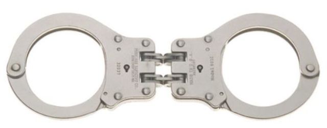 Peerless Handcuff 801N Hinged - Nickel - Peerless Handcuff