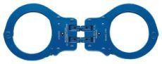 Peerless Handcuff 850 - Hinged Cuff - Blue - Peerless Handcuff