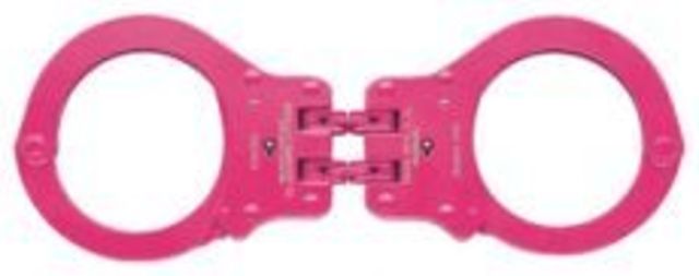 Peerless Handcuff 850 - Hinged Cuff - Pink - Peerless Handcuff