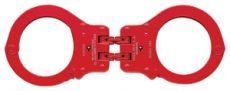 Peerless Handcuff 850 - Hinged Cuff - Red - Peerless Handcuff