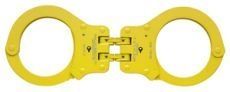 Peerless Handcuff 850 - Hinged Cuff - Yellow - Peerless Handcuff
