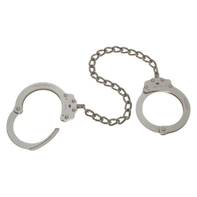 Peerless Handcuff Leg Iron Blue PH753BN - Peerless Handcuff