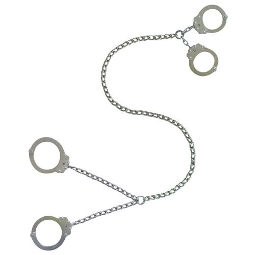 Peerless Handcuff Model 700ctc-32 Dual Restraint - Peerless Handcuff