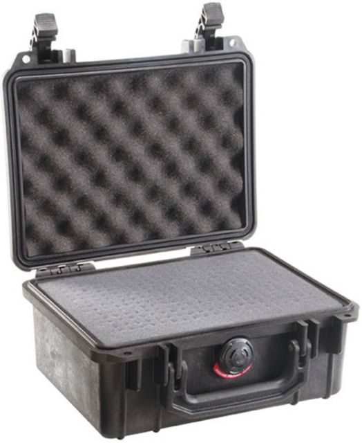 Pelican Pelican  Small Protector Case Crushproof 8.49x5.99x3.75in Dry Box w/Foam Black - $59.95 at Optics Planet